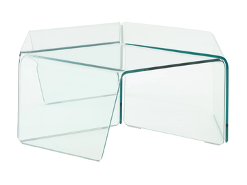 ROSIS - Low glass coffee table by Ligne Roset - view 3